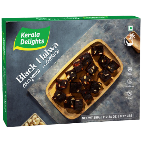 Kerala Delights Black Halwa 350g Frozen